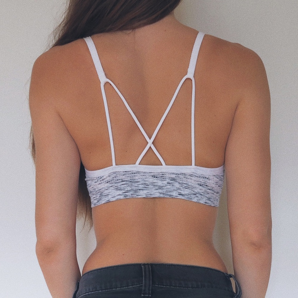 Ribbed Yoga Bra - Picture 3 of 4